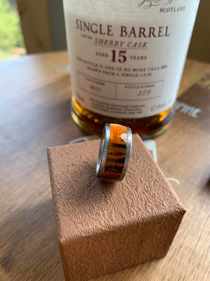 "The Color of Balvenie Doublewood" Artisan Comfort Ring