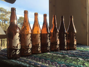 Customized Etched Beer Bottles - Standing Pines Ranch