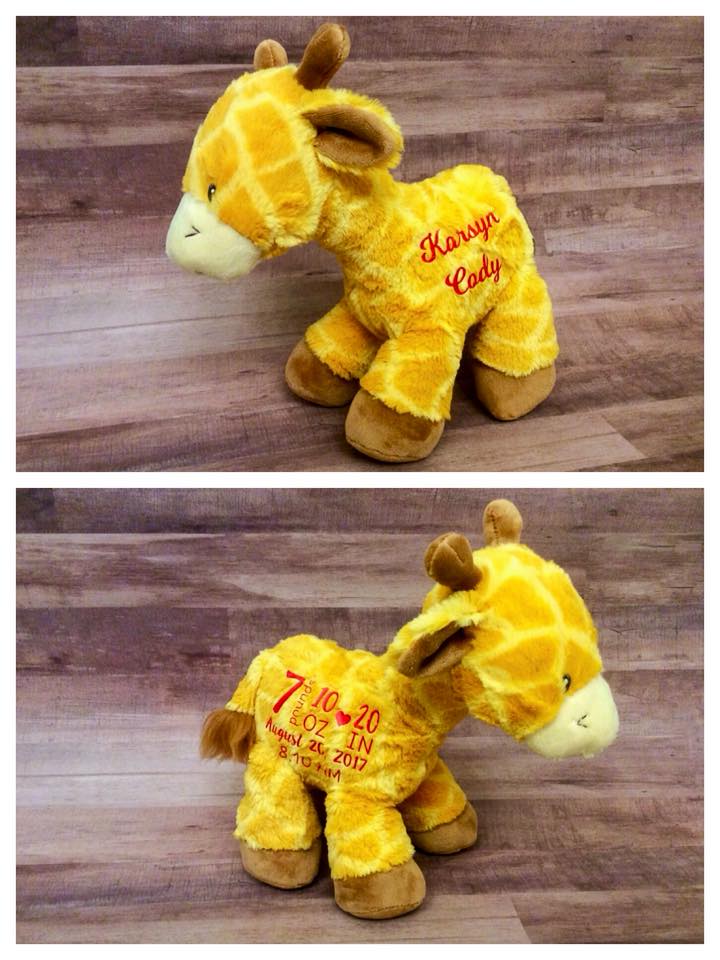 Personalized Stuffed Animals - Standing Pines Ranch