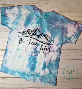 Be-YOU-tiful Custom Designed  Tie Dyed Shirt - Standing Pines Ranch